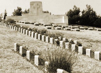Shell Green Cemetery. Photograph courtesy of the Commonwealth War Graves Commission.