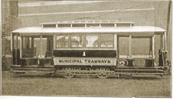 PMTT A class No 1 tram. Photograph courtesy City of Stonnington