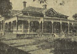 The original Bathurst at 24 Queens Road, South Melbourne. Photograph from The Argus, 7 June 1934