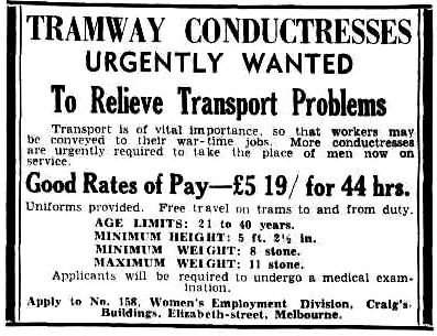 Advertisement from The Age, 7 October 1944. Image courtesy National Library of Australia